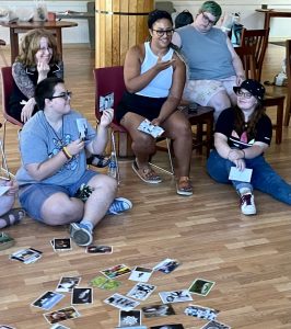 postcard reflection groupwork