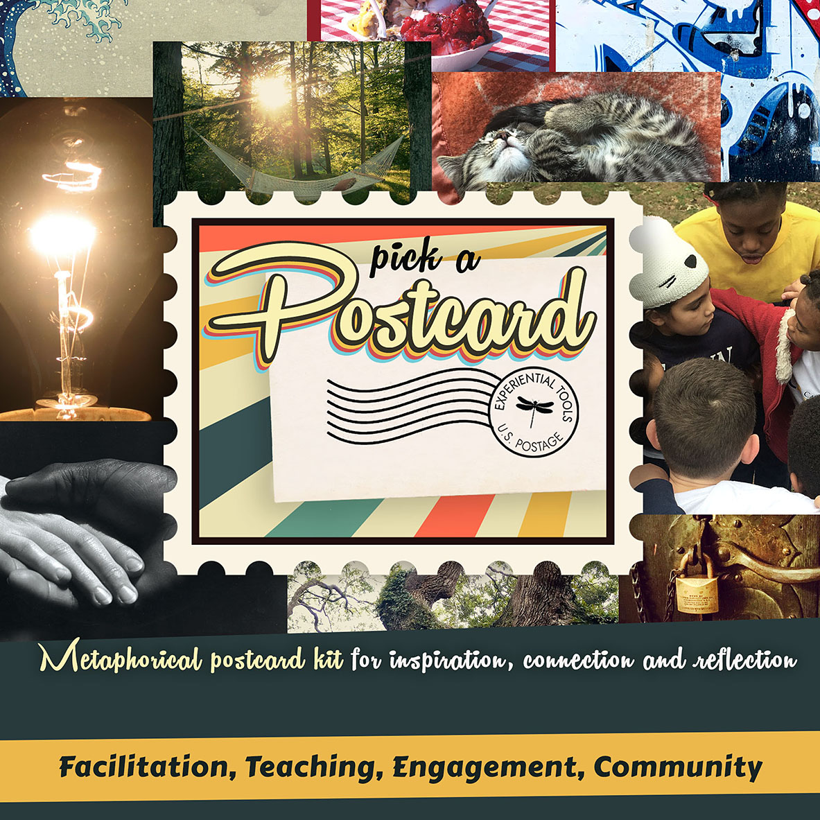 Newly Redesigned! Pick-a-Postcard Metaphorical Postcard Kit